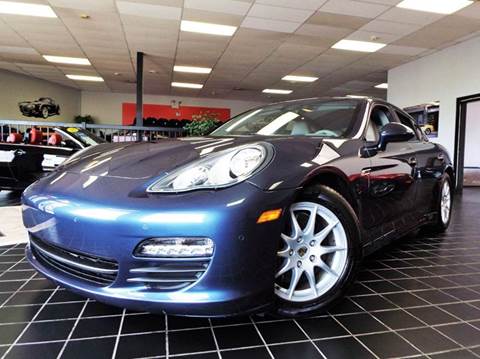 2011 Porsche Panamera for sale at SAINT CHARLES MOTORCARS in Saint Charles IL