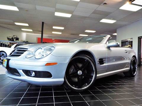 2005 Mercedes-Benz SL-Class for sale at SAINT CHARLES MOTORCARS in Saint Charles IL