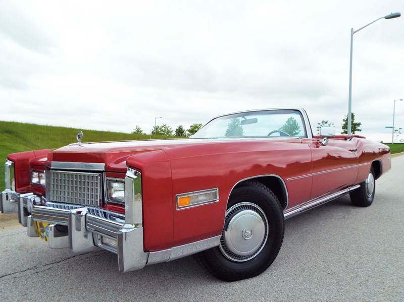 1975 Cadillac Eldorado for sale at SAINT CHARLES MOTORCARS in Saint Charles IL