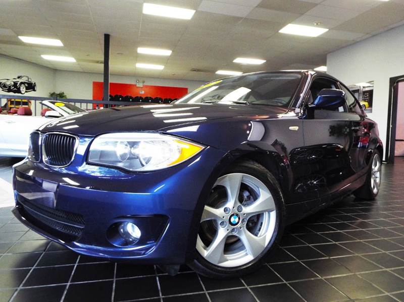 2012 BMW 1 Series for sale at SAINT CHARLES MOTORCARS in Saint Charles IL