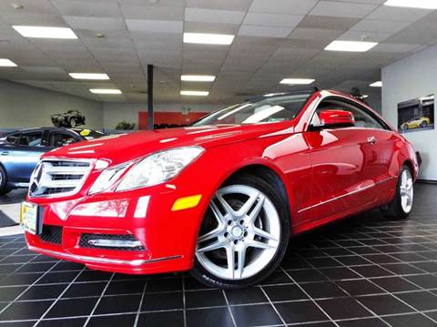 2013 Mercedes-Benz E-Class for sale at SAINT CHARLES MOTORCARS in Saint Charles IL