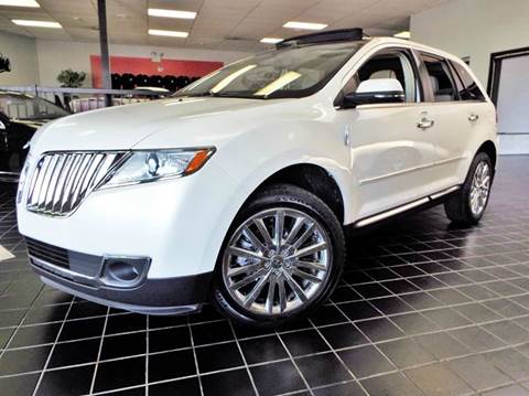 2014 Lincoln MKX for sale at SAINT CHARLES MOTORCARS in Saint Charles IL