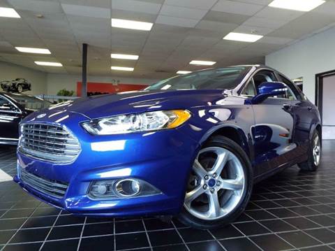 2015 Ford Fusion for sale at SAINT CHARLES MOTORCARS in Saint Charles IL