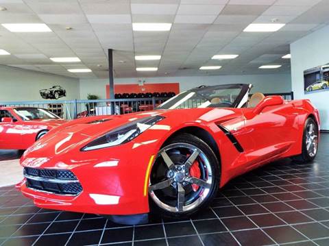 2014 Chevrolet Corvette for sale at SAINT CHARLES MOTORCARS in Saint Charles IL