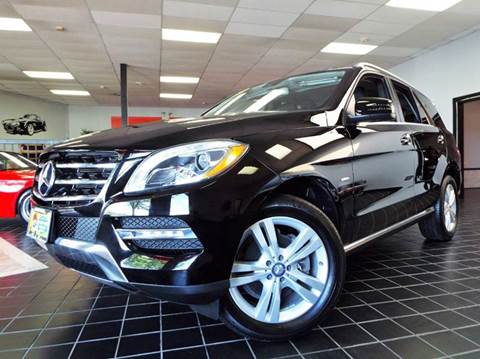 2012 Mercedes-Benz M-Class for sale at SAINT CHARLES MOTORCARS in Saint Charles IL