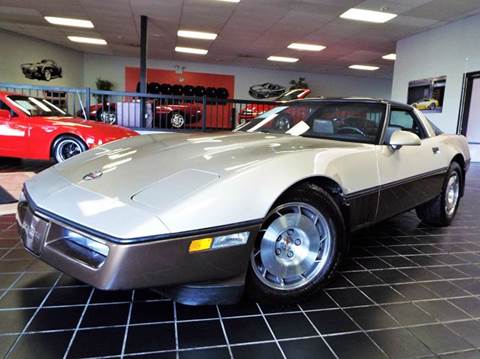 1986 Chevrolet Corvette for sale at SAINT CHARLES MOTORCARS in Saint Charles IL