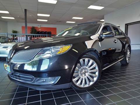 2014 Lincoln MKS for sale at SAINT CHARLES MOTORCARS in Saint Charles IL