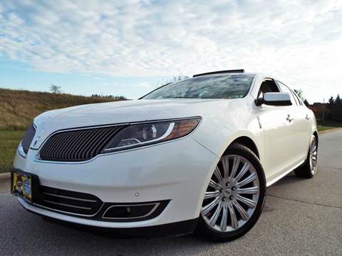 2014 Lincoln MKS for sale at SAINT CHARLES MOTORCARS in Saint Charles IL