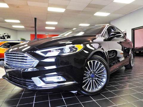 2017 Ford Fusion for sale at SAINT CHARLES MOTORCARS in Saint Charles IL