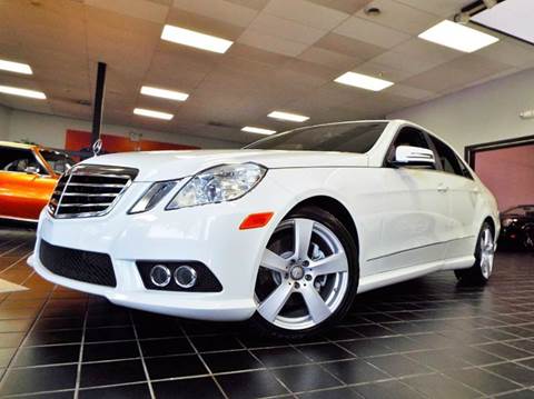 2010 Mercedes-Benz E-Class for sale at SAINT CHARLES MOTORCARS in Saint Charles IL