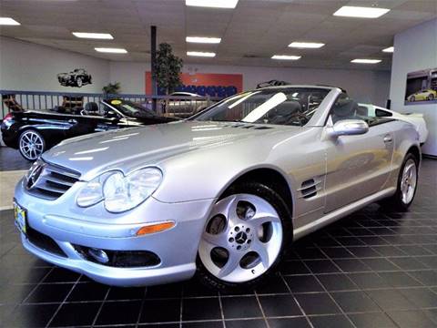 2004 Mercedes-Benz SL-Class for sale at SAINT CHARLES MOTORCARS in Saint Charles IL