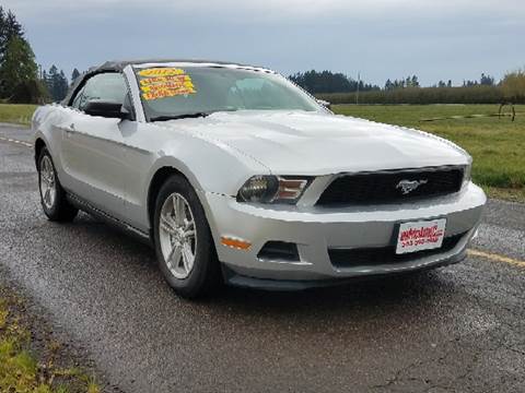 2012 Ford Mustang for sale at Low Price Auto and Truck Sales, LLC in Salem OR