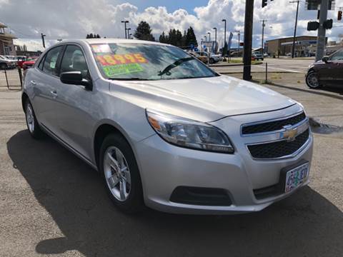 2013 Chevrolet Malibu for sale at Low Price Auto and Truck Sales, LLC in Salem OR