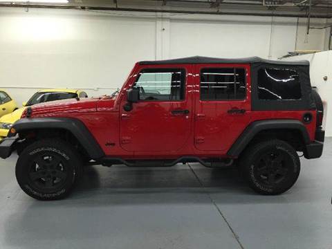 2012 Jeep Wrangler Unlimited for sale at AVAZI AUTO GROUP LLC in Gaithersburg MD