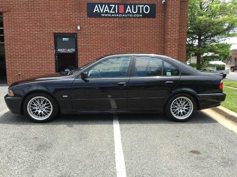 2003 BMW 5 Series for sale at AVAZI AUTO GROUP LLC in Gaithersburg MD