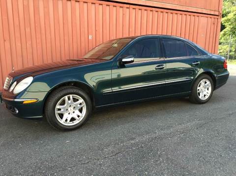 2003 Mercedes-Benz E-Class for sale at AVAZI AUTO GROUP LLC in Gaithersburg MD