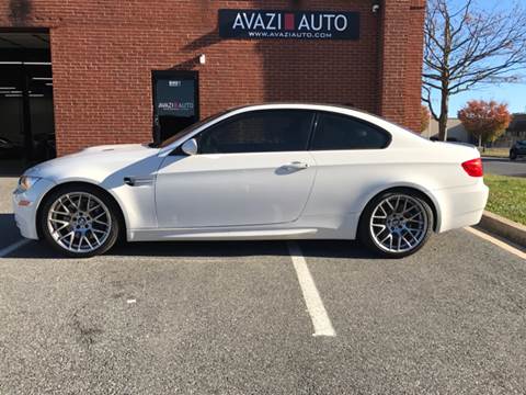 2013 BMW M3 for sale at AVAZI AUTO GROUP LLC in Gaithersburg MD