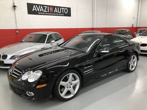 2007 Mercedes-Benz SL-Class for sale at AVAZI AUTO GROUP LLC in Gaithersburg MD