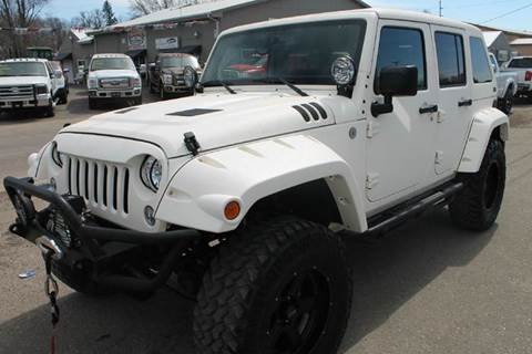 2015 Jeep WRANGLER UNLIMITED STARWOOD CU for sale at L.A. MOTORSPORTS in Windom MN