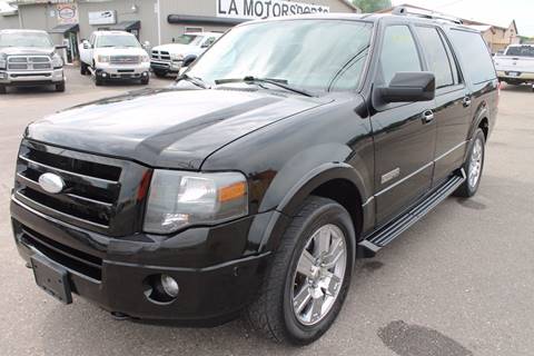2008 Ford Expedition EL for sale at L.A. MOTORSPORTS in Windom MN