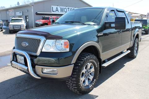 2004 Ford F-150 for sale at L.A. MOTORSPORTS in Windom MN