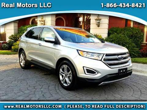 2016 Ford Edge for sale at Real Motors LLC in Clearwater FL