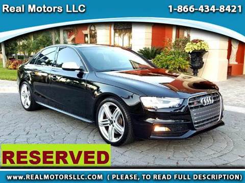 2015 Audi S4 for sale at Real Motors LLC in Clearwater FL