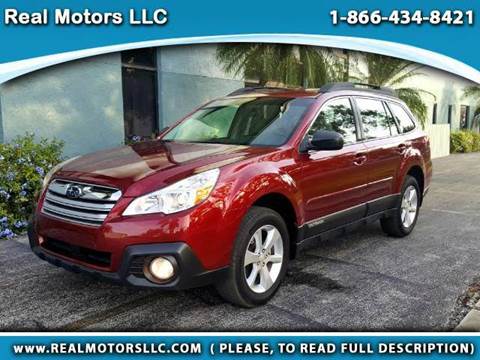 2014 Subaru Outback for sale at Real Motors LLC in Clearwater FL