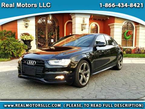 2014 Audi S4 for sale at Real Motors LLC in Clearwater FL