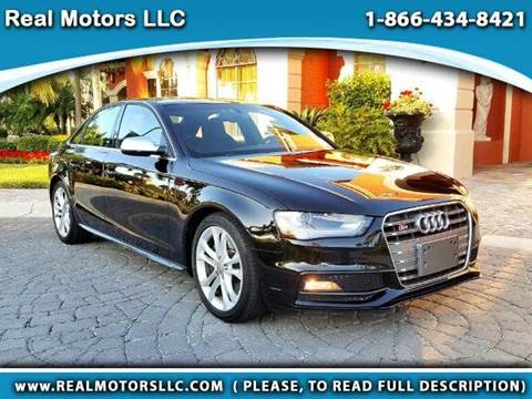 2014 Audi S4 for sale at Real Motors LLC in Clearwater FL