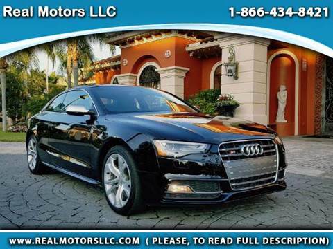 2016 Audi S5 for sale at Real Motors LLC in Clearwater FL