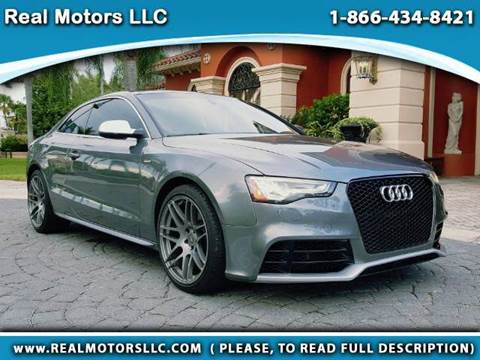 2013 Audi S5 for sale at Real Motors LLC in Clearwater FL