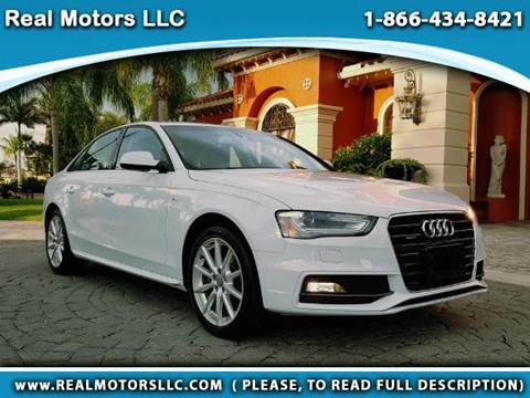 2015 Audi A4 for sale at Real Motors LLC in Clearwater FL