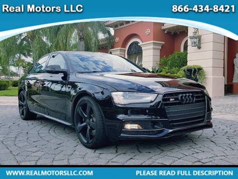 2016 Audi S4 for sale at Real Motors LLC in Clearwater FL