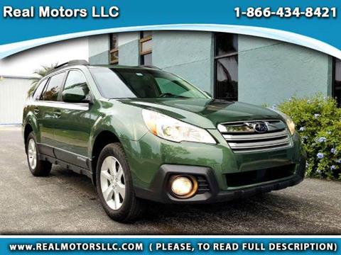 2013 Subaru Outback for sale at Real Motors LLC in Clearwater FL