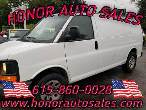 2012 Chevrolet Express Cargo for sale at Honor Auto Sales in Madison TN
