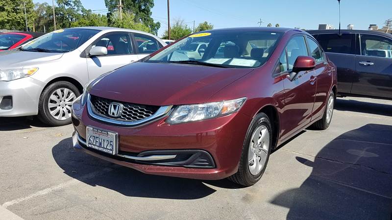 2013 Honda Civic Lx 4dr Sedan 5a In Livingston Ca Mi Nino Auto Sales