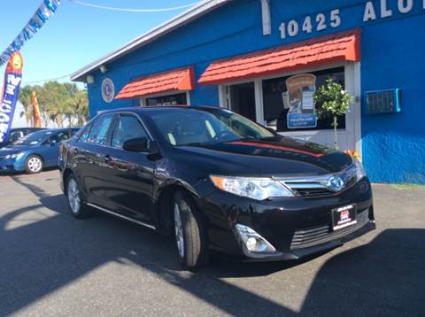 2012 Toyota Camry Hybrid for sale at 605 Auto  Inc. in Bellflower CA