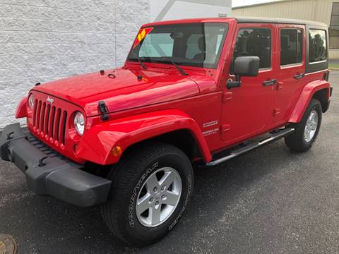2013 Jeep Wrangler Unlimited for sale at Ryan Motors in Frankfort IL