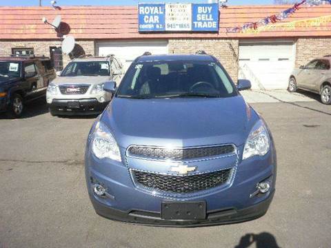 2012 Chevrolet Equinox for sale at ROYAL CAR CENTER INC in Detroit MI