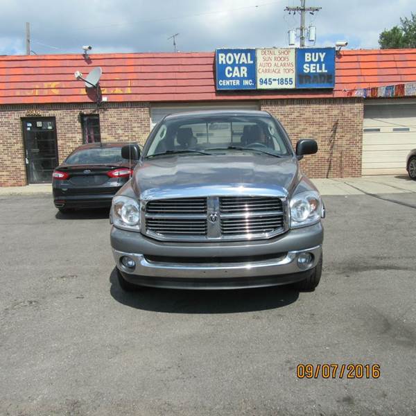 2008 Dodge Ram Pickup 1500 for sale at ROYAL CAR CENTER INC in Detroit MI