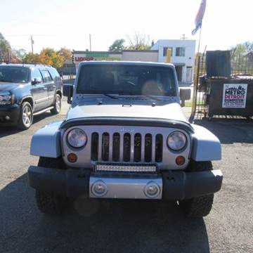 2013 Jeep Wrangler Unlimited for sale at ROYAL CAR CENTER INC in Detroit MI