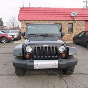 2013 Jeep Wrangler Unlimited for sale at ROYAL CAR CENTER INC in Detroit MI