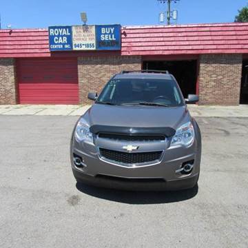 2012 Chevrolet Equinox for sale at ROYAL CAR CENTER INC in Detroit MI