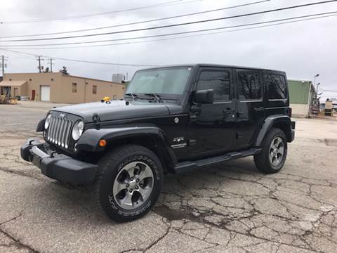 2016 Jeep Wrangler Unlimited for sale at ROYAL CAR CENTER INC in Detroit MI