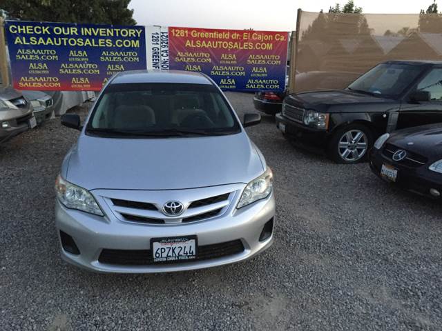 2011 Toyota Corolla for sale at ALSA Auto Sales in El Cajon CA