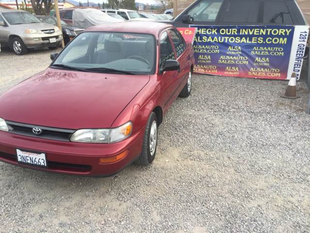 1995 Toyota Corolla for sale at ALSA Auto Sales in El Cajon CA