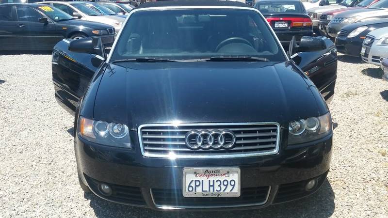 2003 Audi A4 for sale at ALSA Auto Sales in El Cajon CA