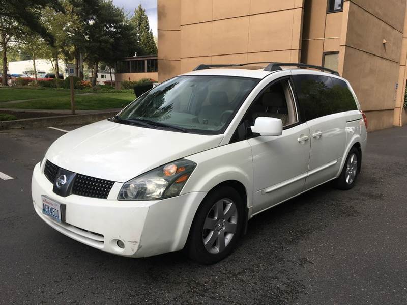 2004 Nissan Quest 3.5 SE 4dr Mini Van In Kirkland WA Auto Car Zone LLC