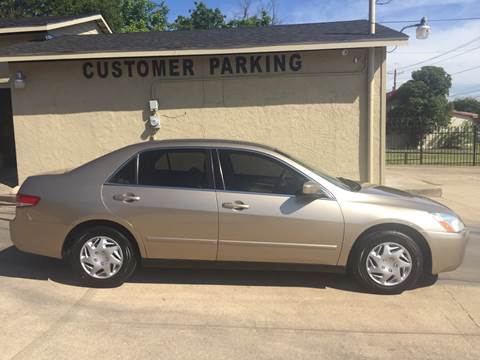 2003 Honda Accord for sale at True Auto Sales & Wrecker Service in Dallas TX